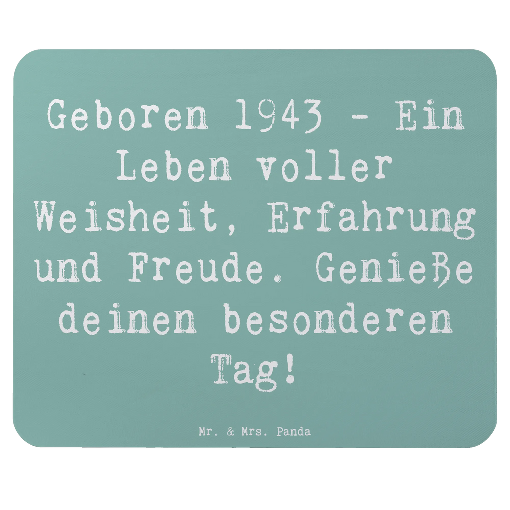 Mauspad Spruch 1943 Geburtstag Mousepad, Computer zubehör, Büroausstattung, PC Zubehör, Arbeitszimmer, Mauspad, Einzigartiges Mauspad, Designer Mauspad, Mausunterlage, Mauspad Büro, Geburtstag, Geburtstagsgeschenk, Geschenk