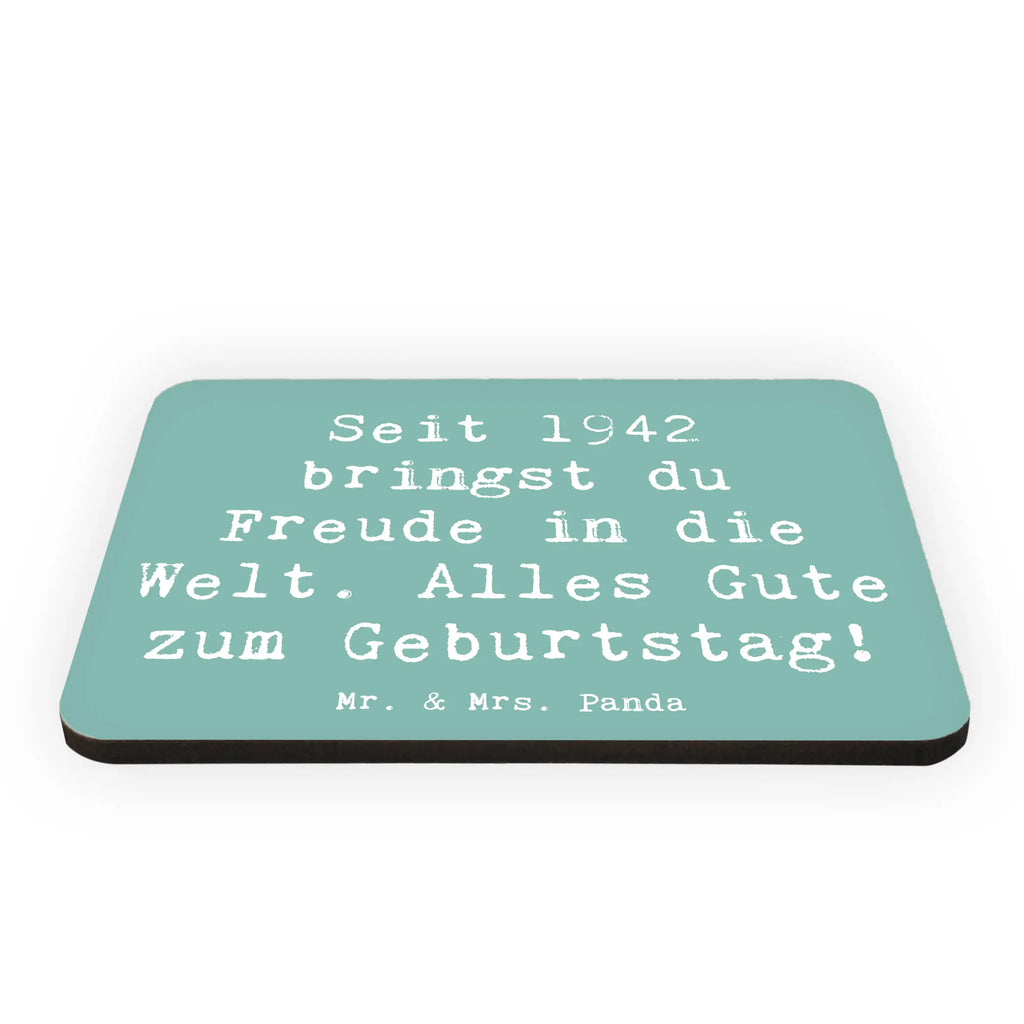 Magnet Spruch 1942 Geburtstag Freude Kühlschrankmagnet, Pinnwandmagnet, Souvenir Magnet, Motivmagnete, Dekomagnet, Whiteboard Magnet, Notiz Magnet, Kühlschrank Dekoration, Geburtstag, Geburtstagsgeschenk, Geschenk