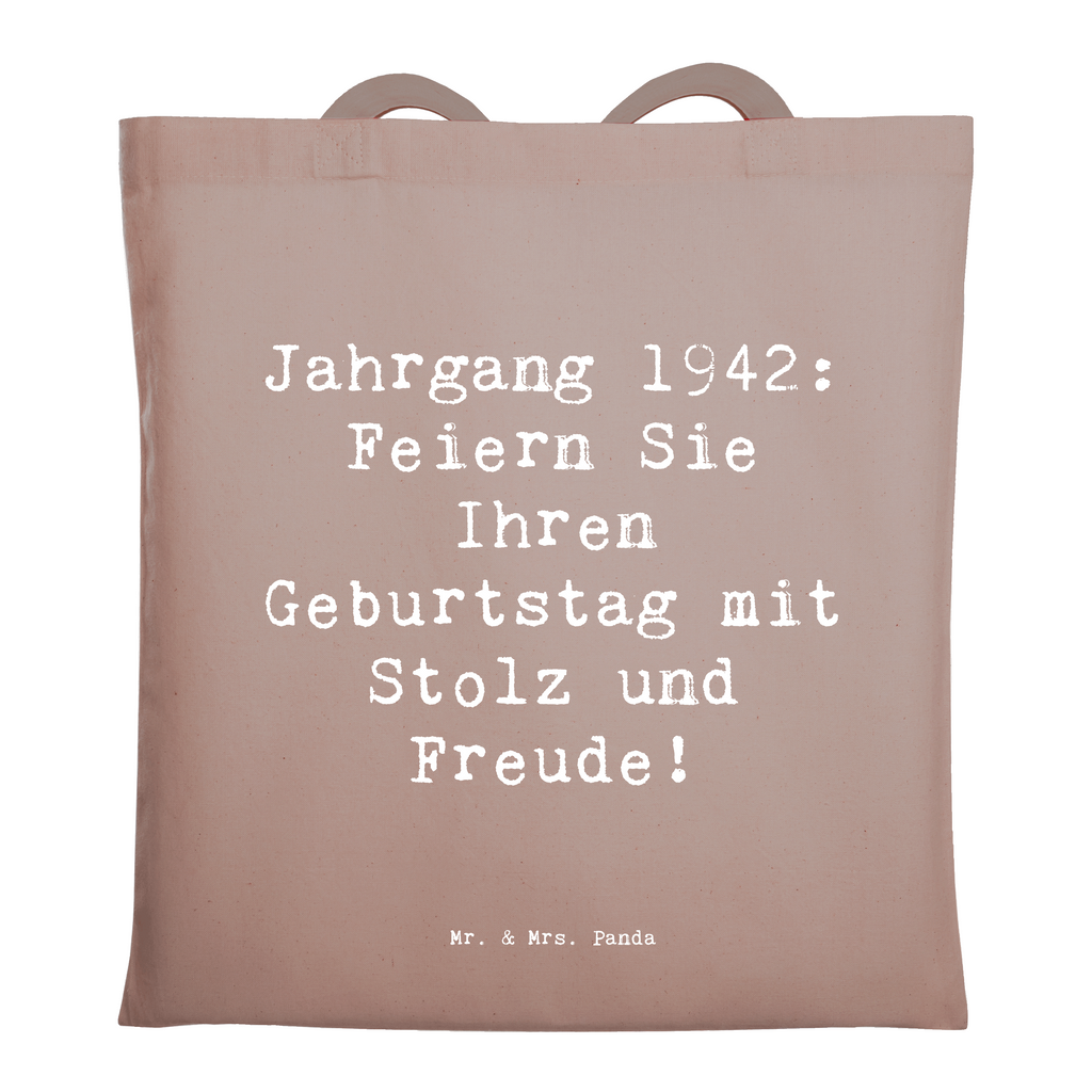 Tragetasche Spruch 1942 Geburtstag Beuteltasche, Beutel, Einkaufstasche, Jutebeutel, Stoffbeutel, Tasche, Shopper, Umhängetasche, Strandtasche, Schultertasche, Stofftasche, Tragetasche, Badetasche, Jutetasche, Einkaufstüte, Laptoptasche, Geburtstag, Geburtstagsgeschenk, Geschenk