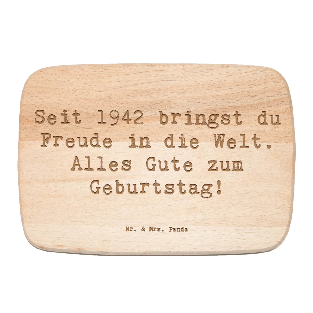 Frühstücksbrett Spruch 1942 Geburtstag Freude Frühstücksbrett, Holzbrett, Schneidebrett, Schneidebrett Holz, Frühstücksbrettchen, Küchenbrett, Geburtstag, Geburtstagsgeschenk, Geschenk