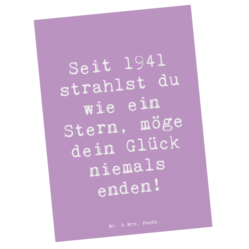 Postkarte Spruch 1941 Geburtstag Stern Postkarte, Karte, Geschenkkarte, Grußkarte, Einladung, Ansichtskarte, Geburtstagskarte, Einladungskarte, Dankeskarte, Ansichtskarten, Einladung Geburtstag, Einladungskarten Geburtstag, Geburtstag, Geburtstagsgeschenk, Geschenk