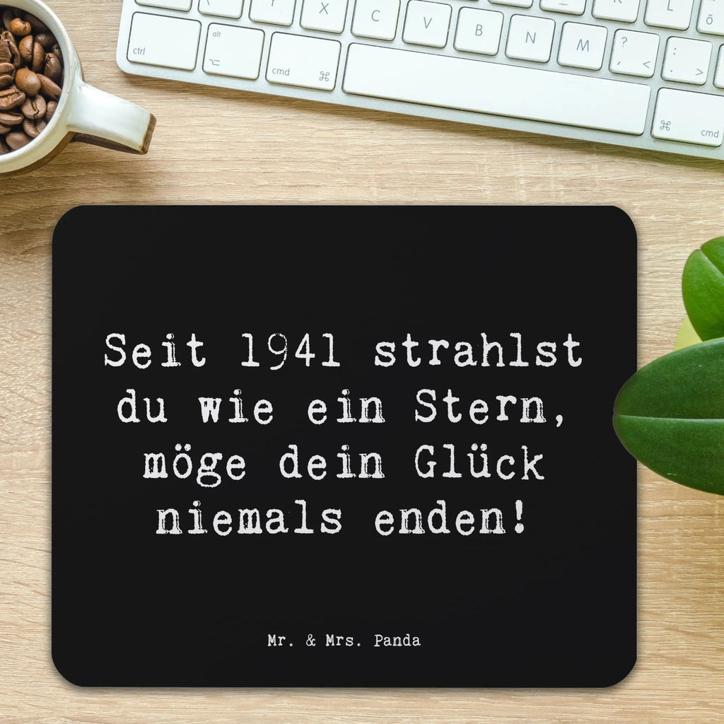 Mauspad Spruch 1941 Geburtstag Stern Mousepad, Computer zubehör, Büroausstattung, PC Zubehör, Arbeitszimmer, Mauspad, Einzigartiges Mauspad, Designer Mauspad, Mausunterlage, Mauspad Büro, Geburtstag, Geburtstagsgeschenk, Geschenk