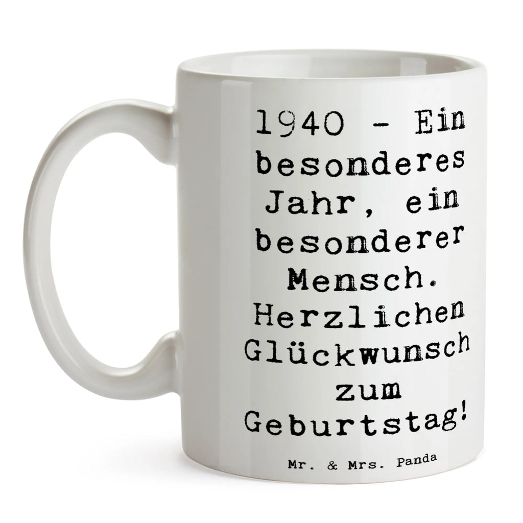 Tasse Spruch 1940 Geburtstag Tasse, Kaffeetasse, Teetasse, Becher, Kaffeebecher, Teebecher, Keramiktasse, Porzellantasse, Büro Tasse, Geschenk Tasse, Tasse Sprüche, Tasse Motive, Kaffeetassen, Tasse bedrucken, Designer Tasse, Cappuccino Tassen, Schöne Teetassen, Geburtstag, Geburtstagsgeschenk, Geschenk