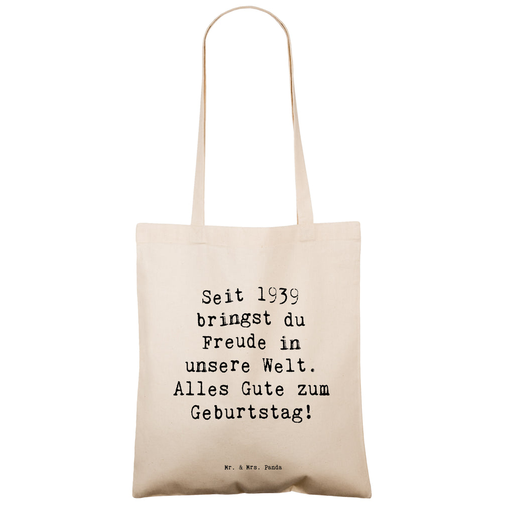 Tragetasche Spruch 1939 Geburtstag Freude Beuteltasche, Beutel, Einkaufstasche, Jutebeutel, Stoffbeutel, Tasche, Shopper, Umhängetasche, Strandtasche, Schultertasche, Stofftasche, Tragetasche, Badetasche, Jutetasche, Einkaufstüte, Laptoptasche, Geburtstag, Geburtstagsgeschenk, Geschenk