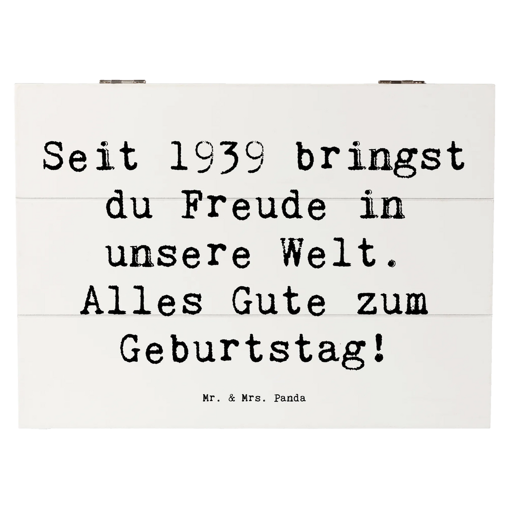 Holzkiste Spruch 1939 Geburtstag Freude Holzkiste, Kiste, Schatzkiste, Truhe, Schatulle, XXL, Erinnerungsbox, Erinnerungskiste, Dekokiste, Aufbewahrungsbox, Geschenkbox, Geschenkdose, Geburtstag, Geburtstagsgeschenk, Geschenk