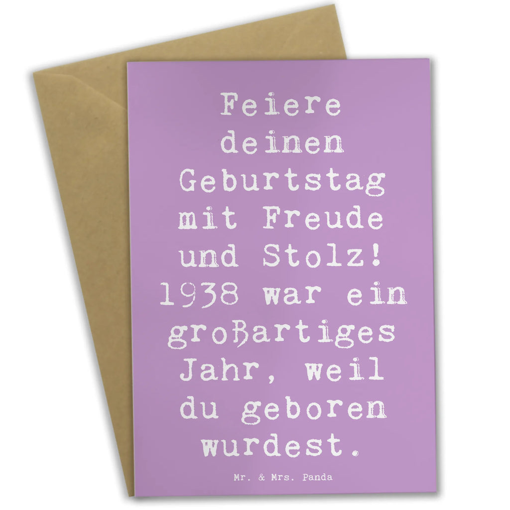 Grußkarte Spruch 1938 Geburtstag Grußkarte, Klappkarte, Einladungskarte, Glückwunschkarte, Hochzeitskarte, Geburtstagskarte, Karte, Ansichtskarten, Geburtstag, Geburtstagsgeschenk, Geschenk