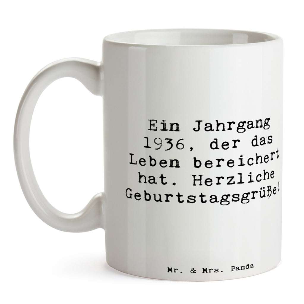 Tasse Spruch 1936 Geburtstag Tasse, Kaffeetasse, Teetasse, Becher, Kaffeebecher, Teebecher, Keramiktasse, Porzellantasse, Büro Tasse, Geschenk Tasse, Tasse Sprüche, Tasse Motive, Kaffeetassen, Tasse bedrucken, Designer Tasse, Cappuccino Tassen, Schöne Teetassen, Geburtstag, Geburtstagsgeschenk, Geschenk