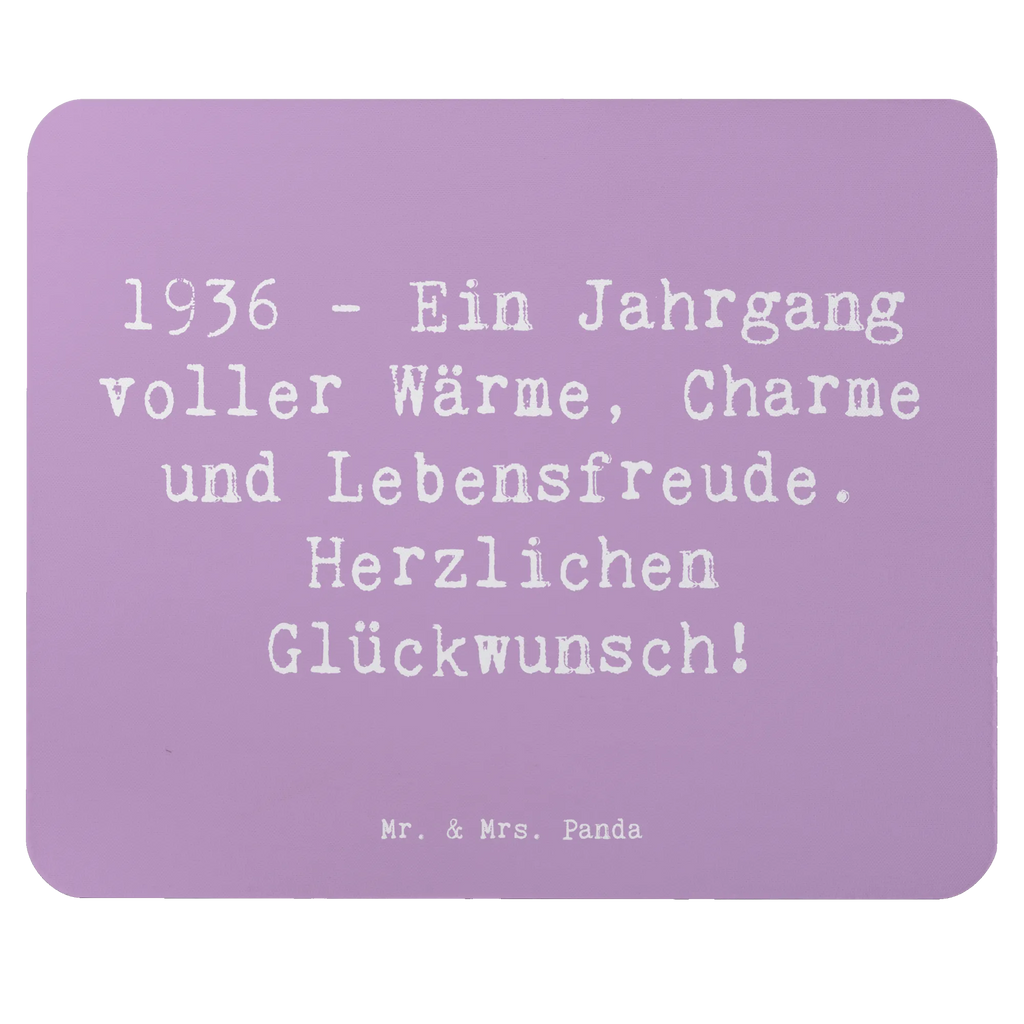 Mauspad Spruch 1936 Geburtstag Mousepad, Computer zubehör, Büroausstattung, PC Zubehör, Arbeitszimmer, Mauspad, Einzigartiges Mauspad, Designer Mauspad, Mausunterlage, Mauspad Büro, Geburtstag, Geburtstagsgeschenk, Geschenk