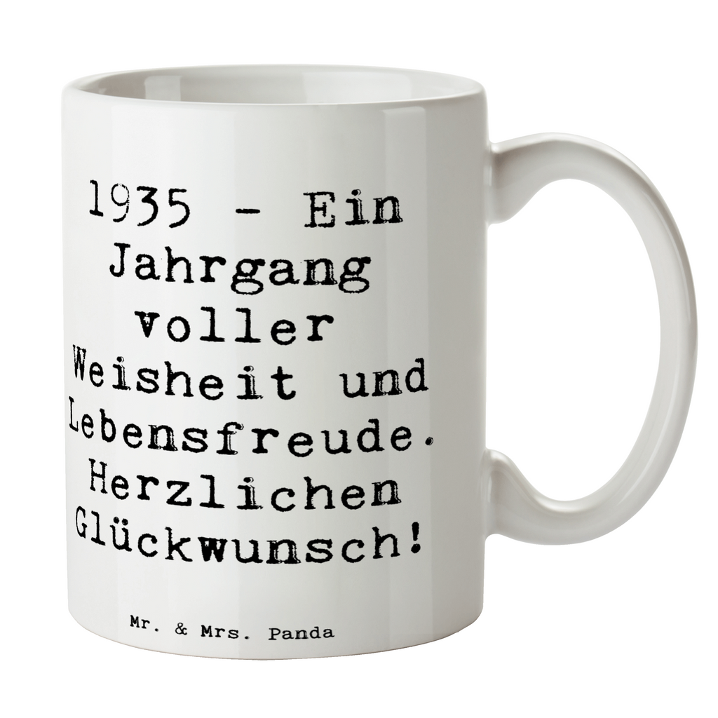 Tasse Spruch 1935 Geburtstag Tasse, Kaffeetasse, Teetasse, Becher, Kaffeebecher, Teebecher, Keramiktasse, Porzellantasse, Büro Tasse, Geschenk Tasse, Tasse Sprüche, Tasse Motive, Kaffeetassen, Tasse bedrucken, Designer Tasse, Cappuccino Tassen, Schöne Teetassen, Geburtstag, Geburtstagsgeschenk, Geschenk