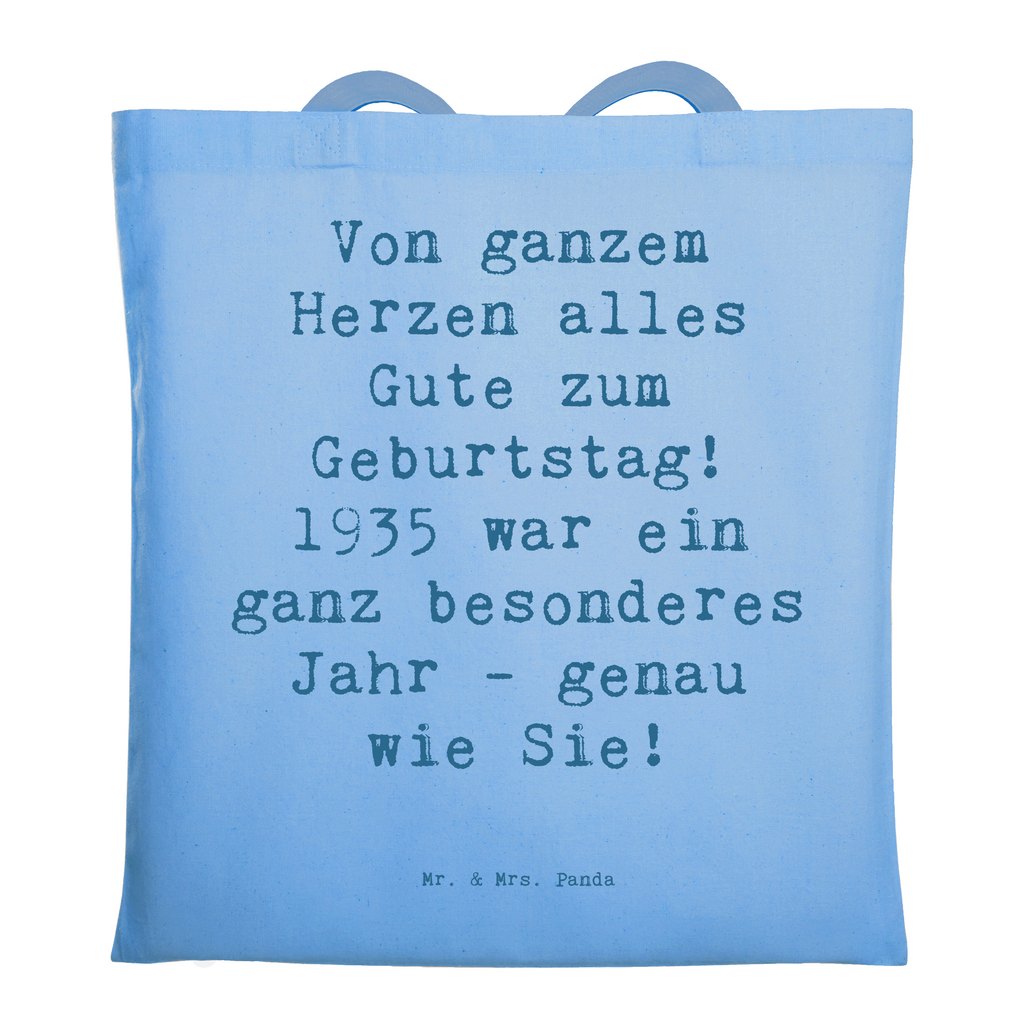 Tragetasche Spruch 1935 Geburtstag Beuteltasche, Beutel, Einkaufstasche, Jutebeutel, Stoffbeutel, Tasche, Shopper, Umhängetasche, Strandtasche, Schultertasche, Stofftasche, Tragetasche, Badetasche, Jutetasche, Einkaufstüte, Laptoptasche, Geburtstag, Geburtstagsgeschenk, Geschenk