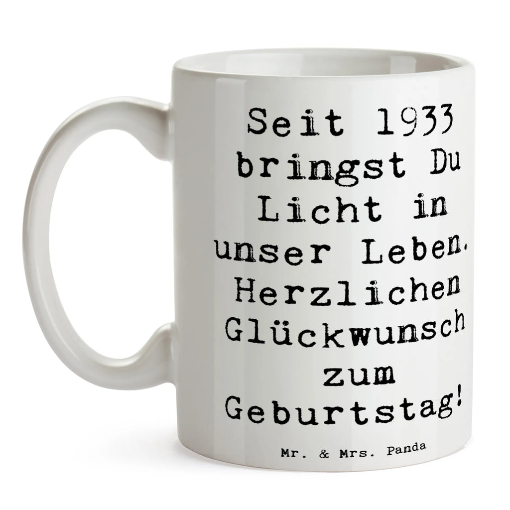 Tasse Spruch 1933 Geburtstag Tasse, Kaffeetasse, Teetasse, Becher, Kaffeebecher, Teebecher, Keramiktasse, Porzellantasse, Büro Tasse, Geschenk Tasse, Tasse Sprüche, Tasse Motive, Kaffeetassen, Tasse bedrucken, Designer Tasse, Cappuccino Tassen, Schöne Teetassen, Geburtstag, Geburtstagsgeschenk, Geschenk