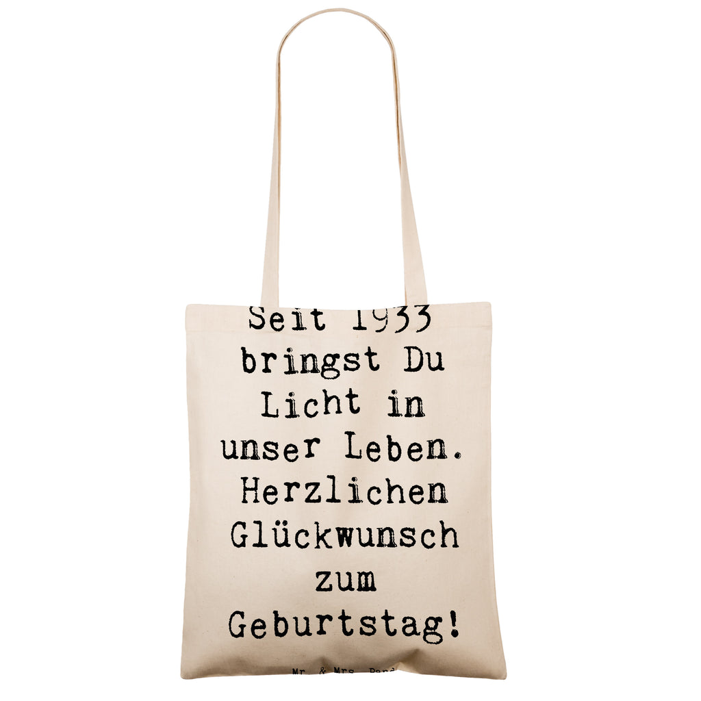 Tragetasche Spruch 1933 Geburtstag Beuteltasche, Beutel, Einkaufstasche, Jutebeutel, Stoffbeutel, Tasche, Shopper, Umhängetasche, Strandtasche, Schultertasche, Stofftasche, Tragetasche, Badetasche, Jutetasche, Einkaufstüte, Laptoptasche, Geburtstag, Geburtstagsgeschenk, Geschenk