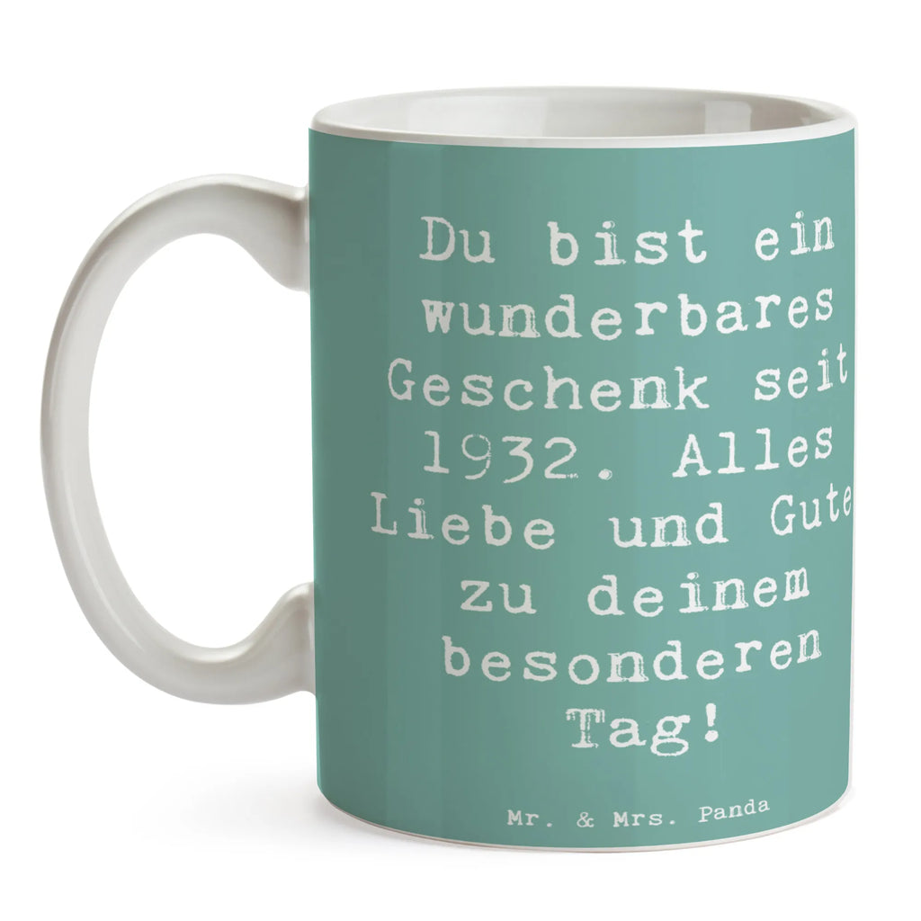 Tasse Spruch 1932 Geburtstag Geschenk Tasse, Kaffeetasse, Teetasse, Becher, Kaffeebecher, Teebecher, Keramiktasse, Porzellantasse, Büro Tasse, Geschenk Tasse, Tasse Sprüche, Tasse Motive, Kaffeetassen, Tasse bedrucken, Designer Tasse, Cappuccino Tassen, Schöne Teetassen, Geburtstag, Geburtstagsgeschenk, Geschenk