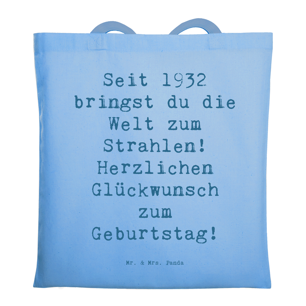 Tragetasche Spruch 1932 Geburtstag Strahlen Beuteltasche, Beutel, Einkaufstasche, Jutebeutel, Stoffbeutel, Tasche, Shopper, Umhängetasche, Strandtasche, Schultertasche, Stofftasche, Tragetasche, Badetasche, Jutetasche, Einkaufstüte, Laptoptasche, Geburtstag, Geburtstagsgeschenk, Geschenk