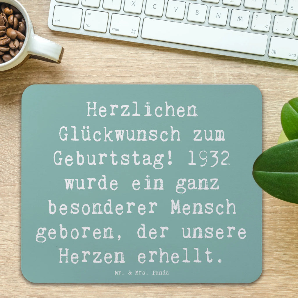 Mauspad Spruch 1932 Geburtstag Mousepad, Computer zubehör, Büroausstattung, PC Zubehör, Arbeitszimmer, Mauspad, Einzigartiges Mauspad, Designer Mauspad, Mausunterlage, Mauspad Büro, Geburtstag, Geburtstagsgeschenk, Geschenk