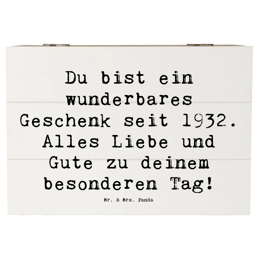 Holzkiste Spruch 1932 Geburtstag Geschenk Holzkiste, Kiste, Schatzkiste, Truhe, Schatulle, XXL, Erinnerungsbox, Erinnerungskiste, Dekokiste, Aufbewahrungsbox, Geschenkbox, Geschenkdose, Geburtstag, Geburtstagsgeschenk, Geschenk