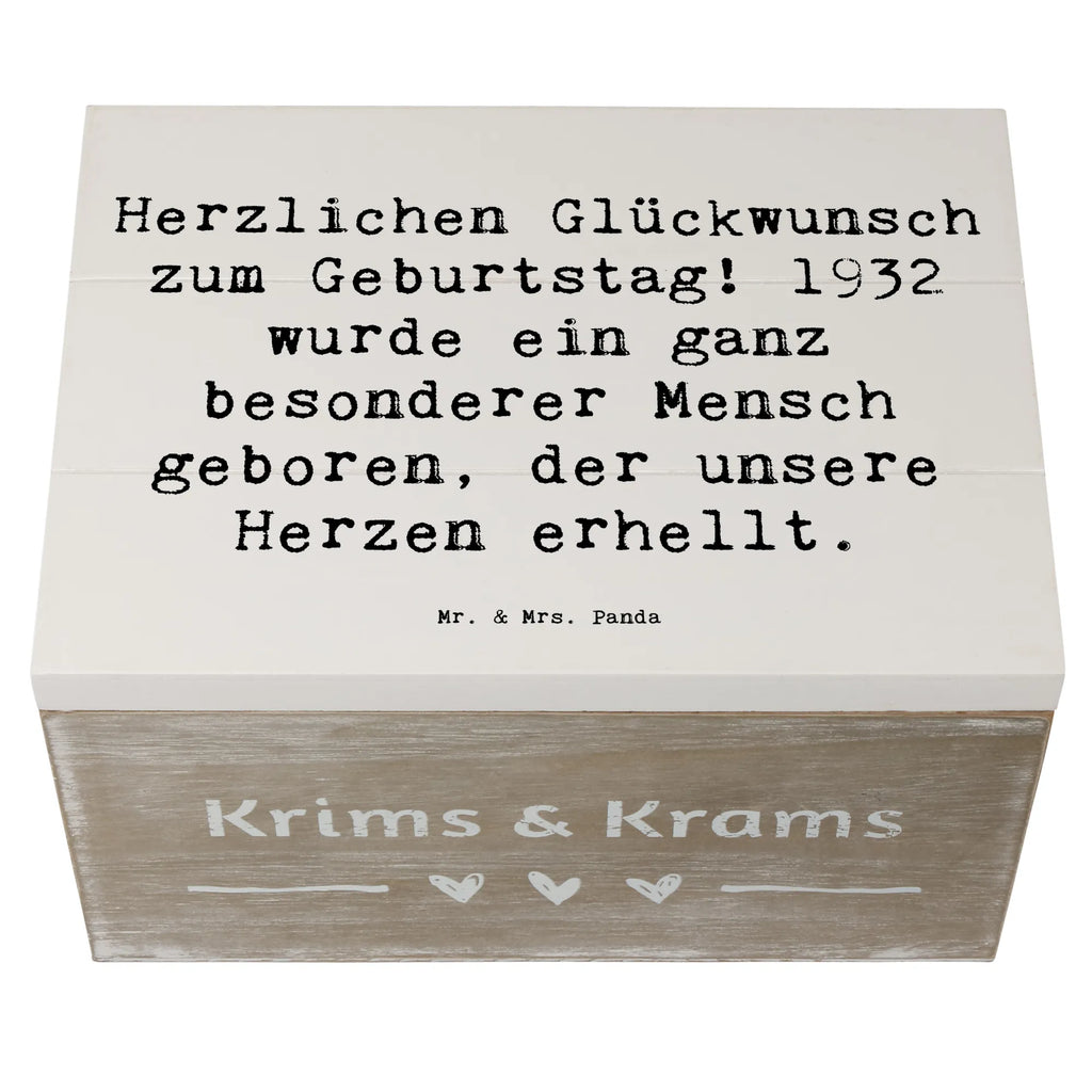 Holzkiste Spruch 1932 Geburtstag Holzkiste, Kiste, Schatzkiste, Truhe, Schatulle, XXL, Erinnerungsbox, Erinnerungskiste, Dekokiste, Aufbewahrungsbox, Geschenkbox, Geschenkdose, Geburtstag, Geburtstagsgeschenk, Geschenk