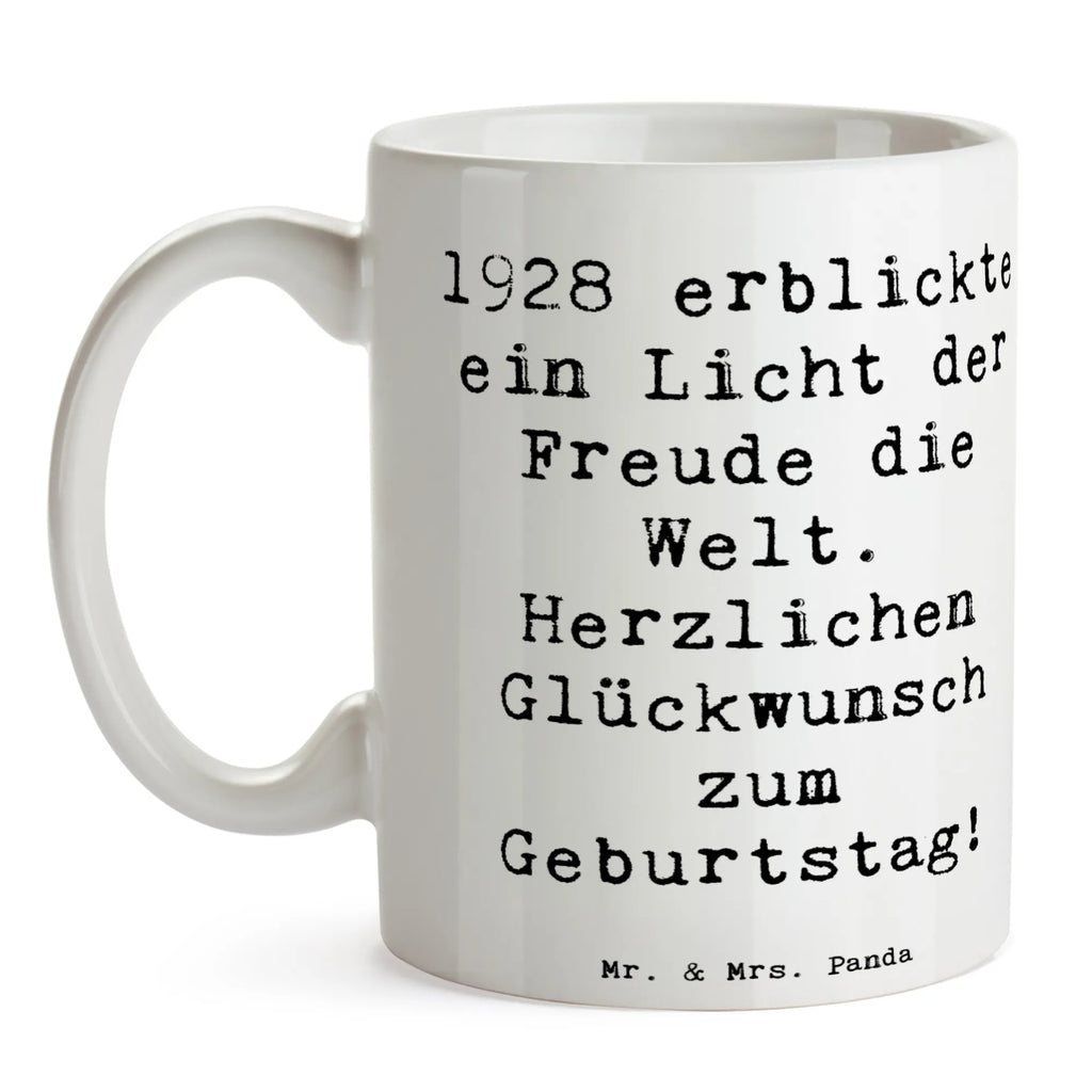 Tasse Spruch 1928 Geburtstag Freude Tasse, Kaffeetasse, Teetasse, Becher, Kaffeebecher, Teebecher, Keramiktasse, Porzellantasse, Büro Tasse, Geschenk Tasse, Tasse Sprüche, Tasse Motive, Kaffeetassen, Tasse bedrucken, Designer Tasse, Cappuccino Tassen, Schöne Teetassen, Geburtstag, Geburtstagsgeschenk, Geschenk