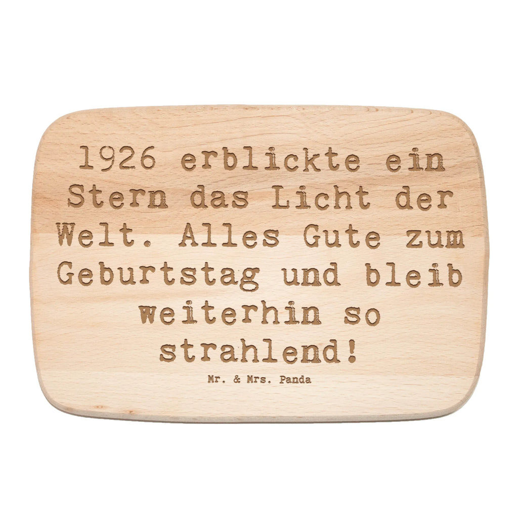 Frühstücksbrett Spruch 1926 Geburtstag Stern Frühstücksbrett, Holzbrett, Schneidebrett, Schneidebrett Holz, Frühstücksbrettchen, Küchenbrett, Geburtstag, Geburtstagsgeschenk, Geschenk