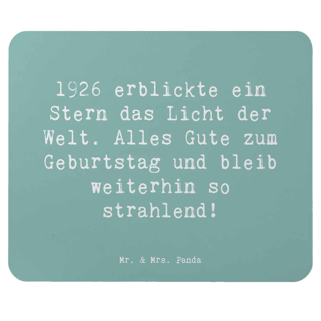 Mauspad Spruch 1926 Geburtstag Stern Mousepad, Computer zubehör, Büroausstattung, PC Zubehör, Arbeitszimmer, Mauspad, Einzigartiges Mauspad, Designer Mauspad, Mausunterlage, Mauspad Büro, Geburtstag, Geburtstagsgeschenk, Geschenk