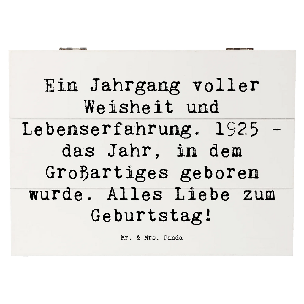 Holzkiste Spruch 1925 Geburtstag Holzkiste, Kiste, Schatzkiste, Truhe, Schatulle, XXL, Erinnerungsbox, Erinnerungskiste, Dekokiste, Aufbewahrungsbox, Geschenkbox, Geschenkdose, Geburtstag, Geburtstagsgeschenk, Geschenk