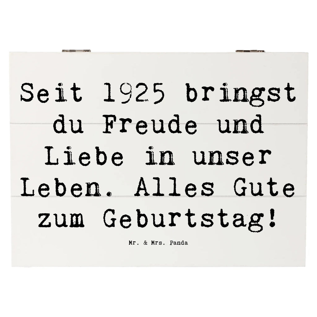 Holzkiste Spruch 1925 Geburtstag Freude Holzkiste, Kiste, Schatzkiste, Truhe, Schatulle, XXL, Erinnerungsbox, Erinnerungskiste, Dekokiste, Aufbewahrungsbox, Geschenkbox, Geschenkdose, Geburtstag, Geburtstagsgeschenk, Geschenk