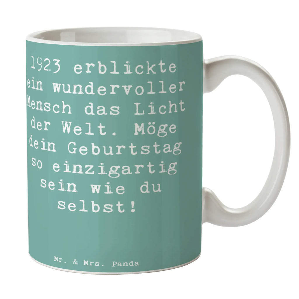 Tasse Spruch 1923 Geburtstag Tasse, Kaffeetasse, Teetasse, Becher, Kaffeebecher, Teebecher, Keramiktasse, Porzellantasse, Büro Tasse, Geschenk Tasse, Tasse Sprüche, Tasse Motive, Kaffeetassen, Tasse bedrucken, Designer Tasse, Cappuccino Tassen, Schöne Teetassen, Geburtstag, Geburtstagsgeschenk, Geschenk