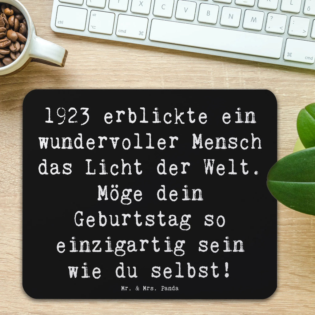 Mauspad Spruch 1923 Geburtstag Mousepad, Computer zubehör, Büroausstattung, PC Zubehör, Arbeitszimmer, Mauspad, Einzigartiges Mauspad, Designer Mauspad, Mausunterlage, Mauspad Büro, Geburtstag, Geburtstagsgeschenk, Geschenk