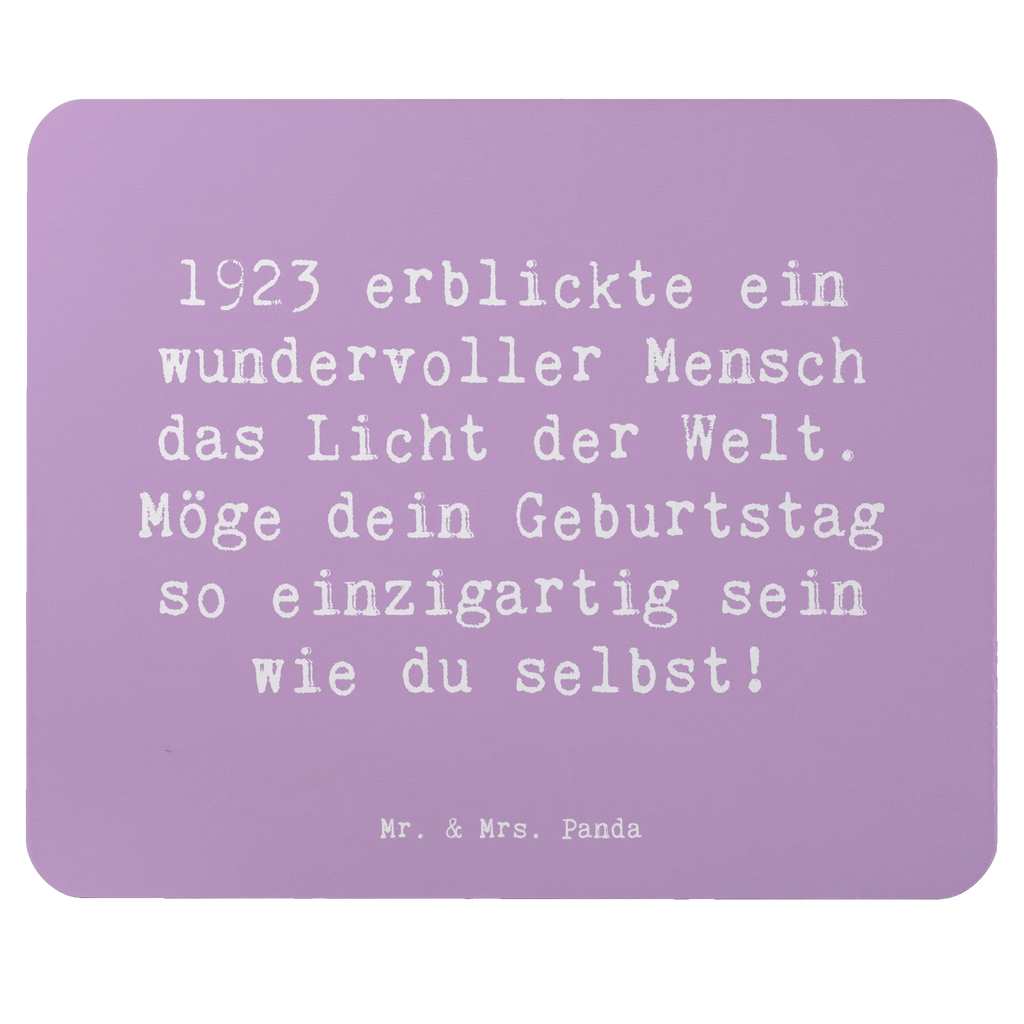 Mauspad Spruch 1923 Geburtstag Mousepad, Computer zubehör, Büroausstattung, PC Zubehör, Arbeitszimmer, Mauspad, Einzigartiges Mauspad, Designer Mauspad, Mausunterlage, Mauspad Büro, Geburtstag, Geburtstagsgeschenk, Geschenk