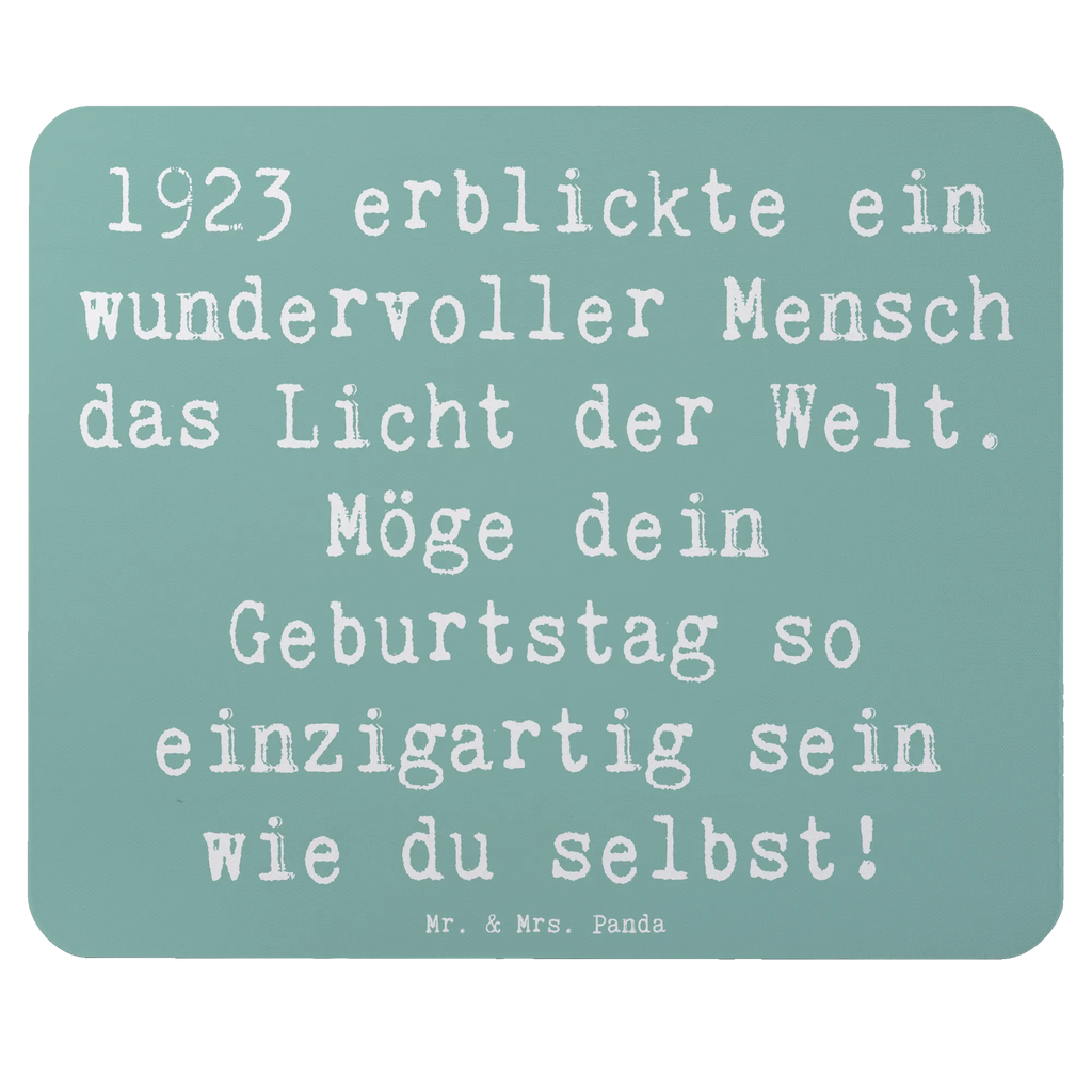 Mauspad Spruch 1923 Geburtstag Mousepad, Computer zubehör, Büroausstattung, PC Zubehör, Arbeitszimmer, Mauspad, Einzigartiges Mauspad, Designer Mauspad, Mausunterlage, Mauspad Büro, Geburtstag, Geburtstagsgeschenk, Geschenk