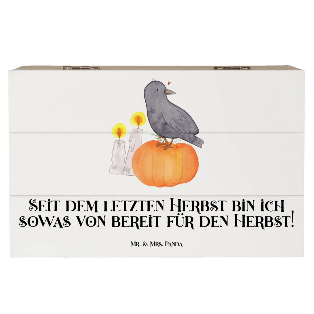 Holzkiste Herbstvorfreude Holzkiste, Kiste, Schatzkiste, Truhe, Schatulle, XXL, Erinnerungsbox, Erinnerungskiste, Dekokiste, Aufbewahrungsbox, Geschenkbox, Geschenkdose, Halloween, Deko, Martinssingen, Dekoration, Geschenke, Schenken