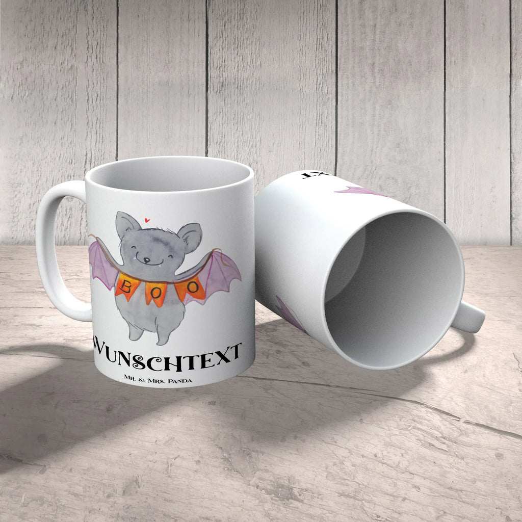 Personalisierte Tasse Fledermaus Boo Personalisierte Tasse, Namenstasse, Wunschname, Personalisiert, Tasse, Namen, Drucken, Tasse mit Namen, Halloween, Deko, Martinssingen, Dekoration, Geschenke, Schenken