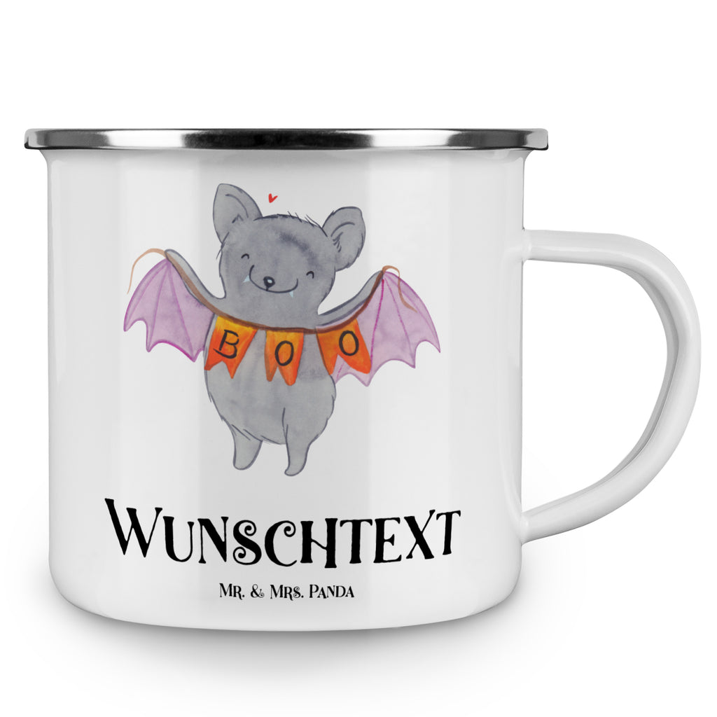 Personalisierte Emaille Tasse Fledermaus Boo Emaille Tasse personalisiert, Emaille Tasse mit Namen, Campingtasse personalisiert, Namenstasse, Campingtasse bedrucken, Campinggeschirr personalsisert, tasse mit namen, personalisierte tassen, personalisierte tasse, tasse selbst gestalten, tasse bedrucken, tassen bedrucken, Halloween, Deko, Martinssingen, Dekoration, Geschenke, Schenken