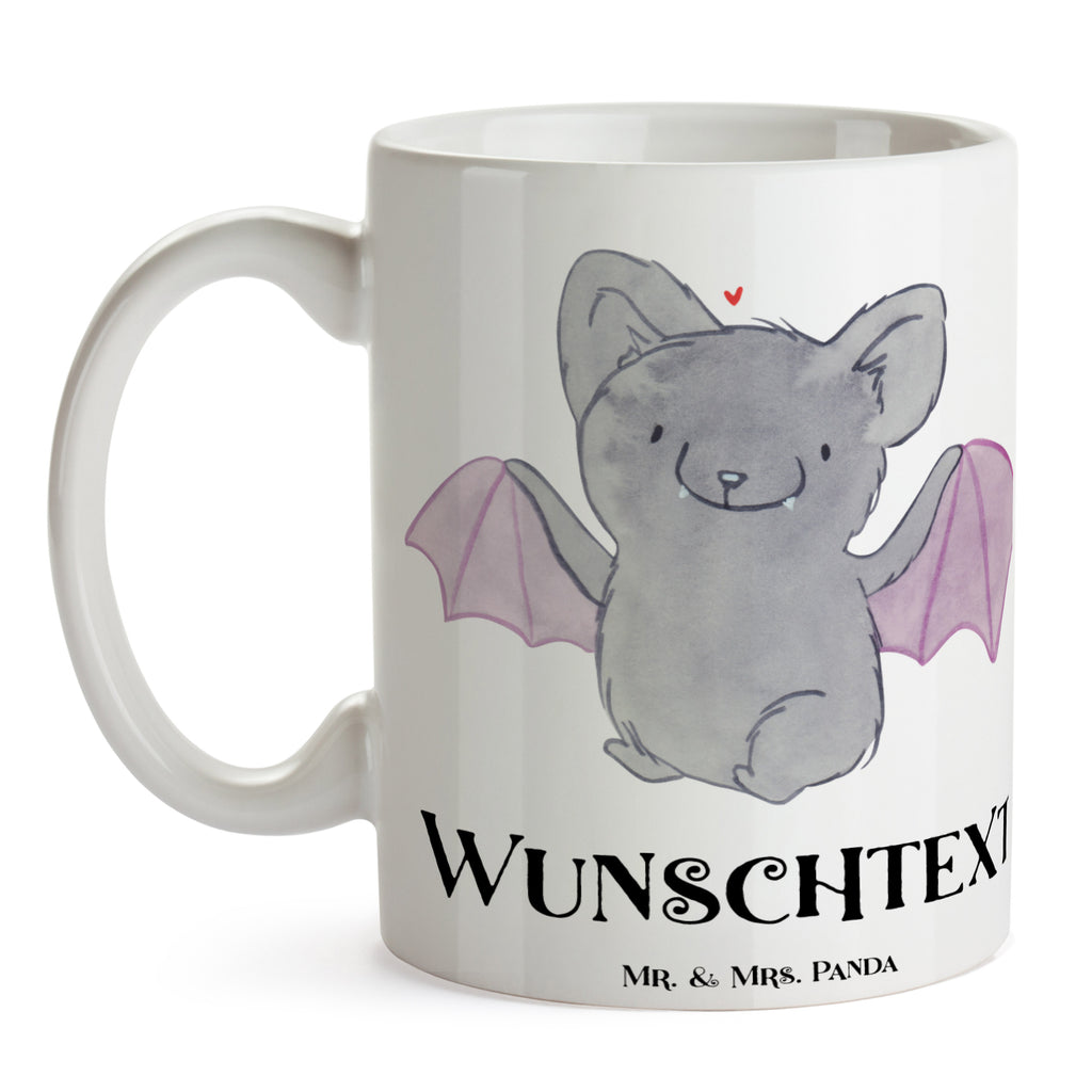 Personalisierte Tasse Fledermaus Classic Personalisierte Tasse, Namenstasse, Wunschname, Personalisiert, Tasse, Namen, Drucken, Tasse mit Namen, Halloween, Deko, Martinssingen, Dekoration, Geschenke, Schenken