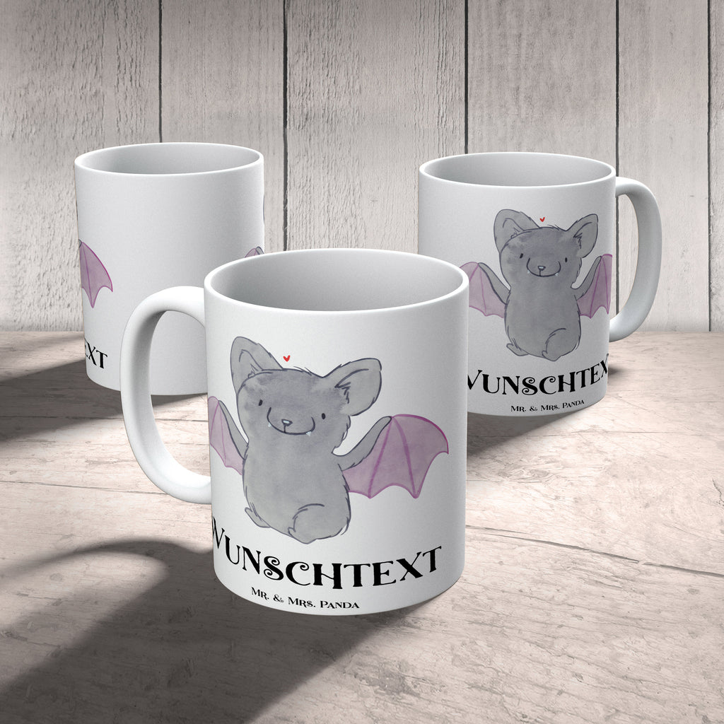 Personalisierte Tasse Fledermaus Classic Personalisierte Tasse, Namenstasse, Wunschname, Personalisiert, Tasse, Namen, Drucken, Tasse mit Namen, Halloween, Deko, Martinssingen, Dekoration, Geschenke, Schenken