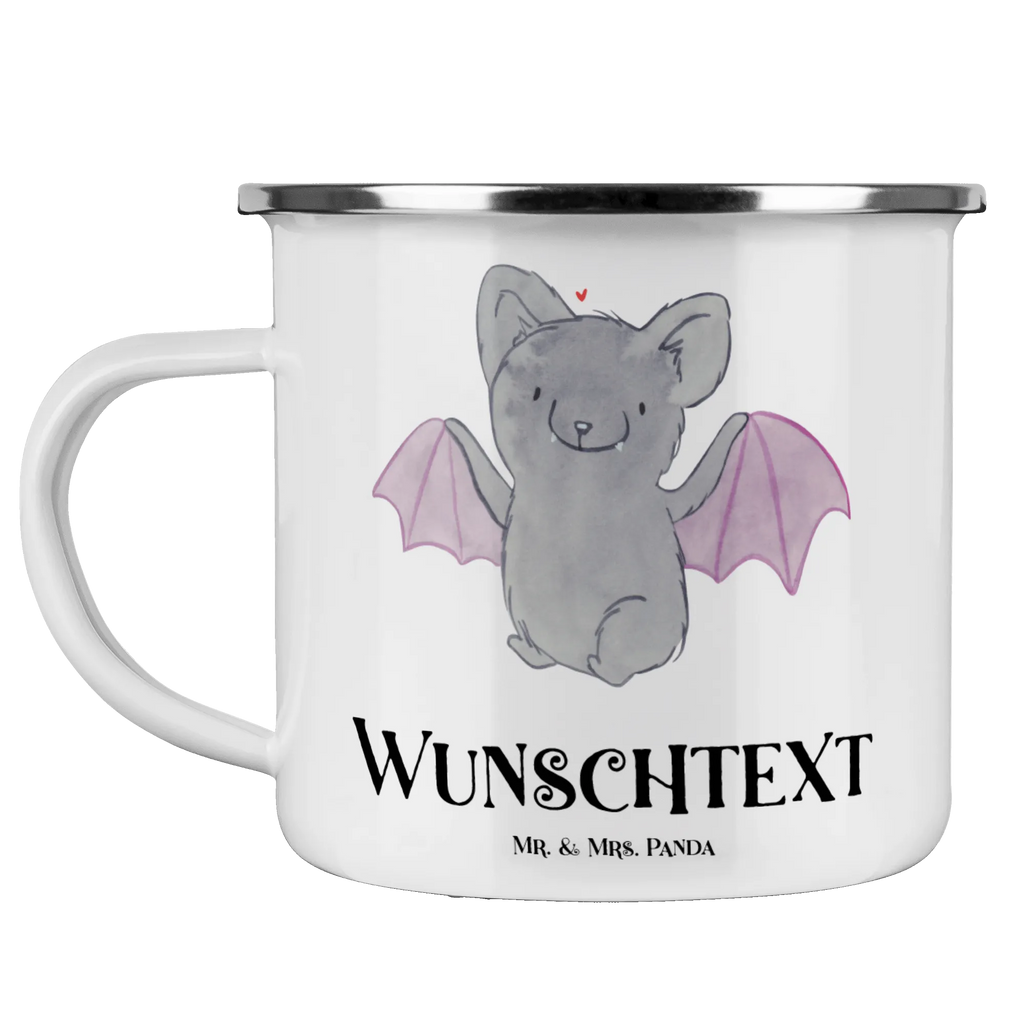 Personalisierte Emaille Tasse Fledermaus Classic Emaille Tasse personalisiert, Emaille Tasse mit Namen, Campingtasse personalisiert, Namenstasse, Campingtasse bedrucken, Campinggeschirr personalsisert, tasse mit namen, personalisierte tassen, personalisierte tasse, tasse selbst gestalten, tasse bedrucken, tassen bedrucken, Halloween, Deko, Martinssingen, Dekoration, Geschenke, Schenken