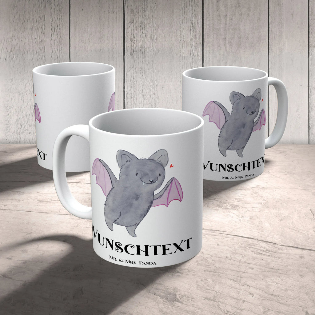 Personalisierte Tasse Fledermaus Erschrecken Personalisierte Tasse, Namenstasse, Wunschname, Personalisiert, Tasse, Namen, Drucken, Tasse mit Namen, Halloween, Deko, Martinssingen, Dekoration, Geschenke, Schenken