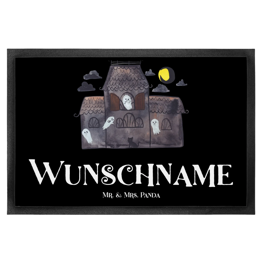 Personalisierte Fußmatte Geister Villa Personalisierte Fußmatte, Fußmatte mit Namen, Personalisieruung, Personalisiert, Fußmatte bedrucken, Türvorleger mit Namen, Haustürmatte personalisiert, Namensfussmatte, Wunschnamen, Bedrucken, Türvorleger personalisiert, Halloween, Deko, Martinssingen, Dekoration, Geschenke, Schenken