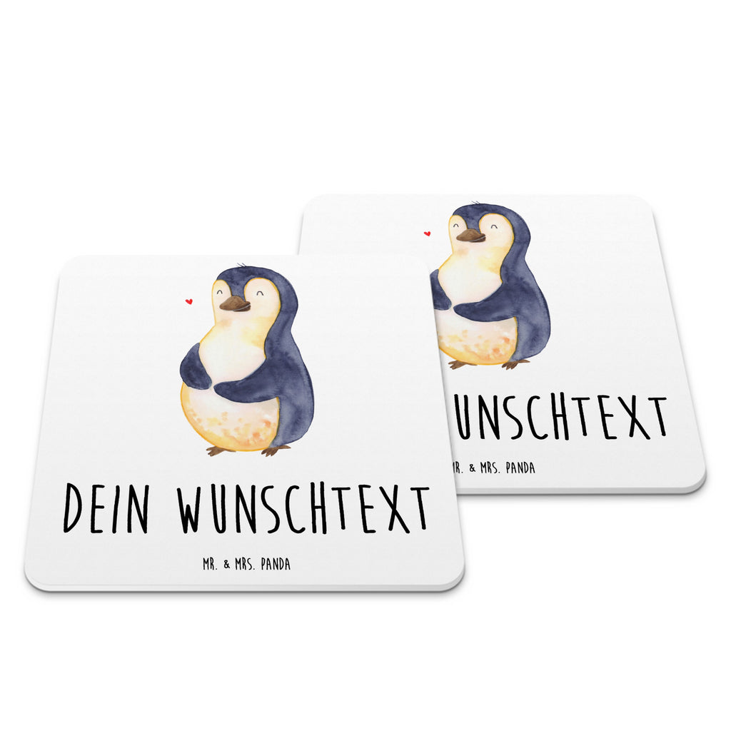 Personalisiertes Untersetzer Set Pinguin Diät Personalisierte Untersetzer, Pinguin, Pinguine, Diät, Abnehmen, Abspecken, Gewicht, Motivation, Selbstliebe, Körperliebe, Selbstrespekt