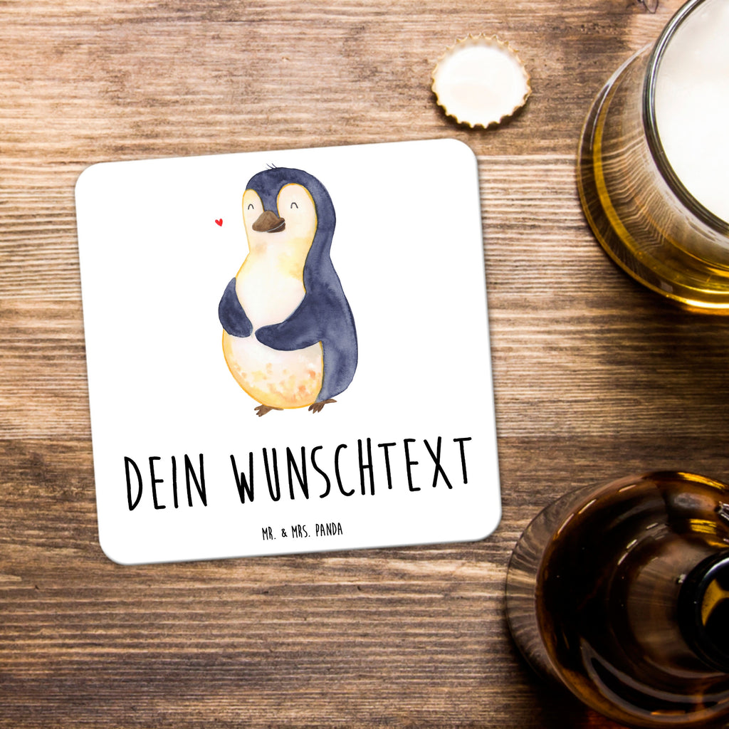 Personalisiertes Untersetzer Set Pinguin Diät Personalisierte Untersetzer, Pinguin, Pinguine, Diät, Abnehmen, Abspecken, Gewicht, Motivation, Selbstliebe, Körperliebe, Selbstrespekt