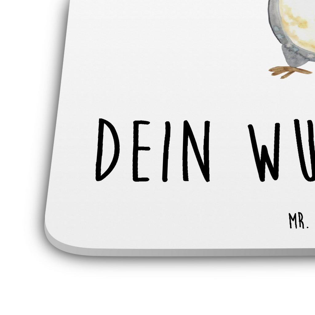 Personalisiertes Untersetzer Set Pinguin Duschen Personalisierte Untersetzer, Pinguin, Pinguine, Dusche, duschen, Lebensmotto, Motivation, Neustart, Neuanfang, glücklich sein