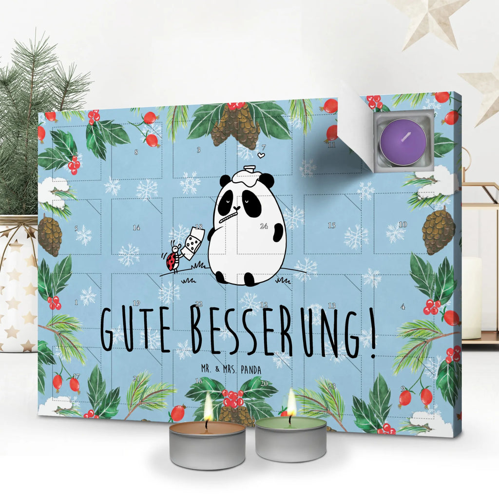 Duftkerzen Adventskalender Panda Gute Besserung Adventskalender, Kerzen Adventskalender, Duftkerzen Adventskalender