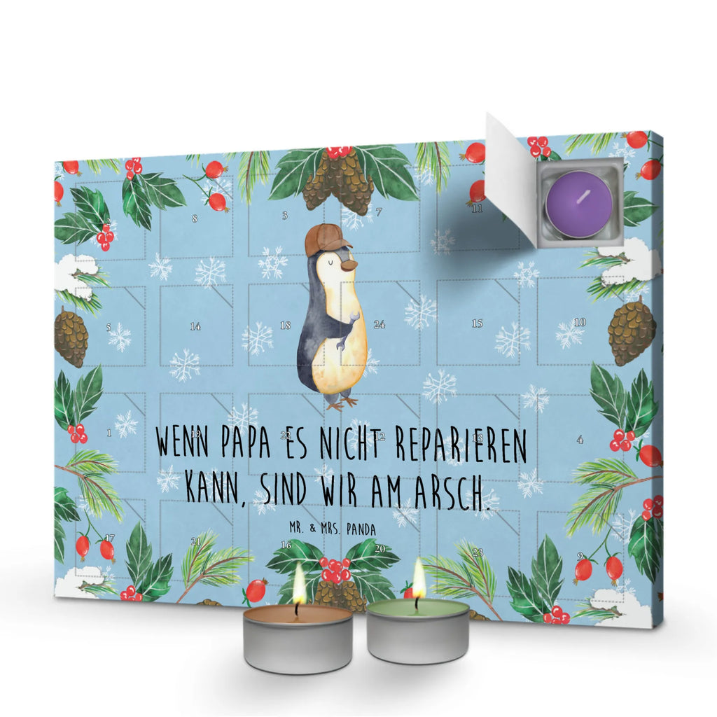 Duftkerzen Adventskalender Wenn Papa es nicht reparieren kann, sind wir am Arsch Adventskalender, Kerzen Adventskalender, Duftkerzen Adventskalender, Familie, Vatertag, Muttertag, Bruder, Schwester, Mama, Papa, Oma, Opa, Vater, Geschenk Papa, Bester Papa der Welt