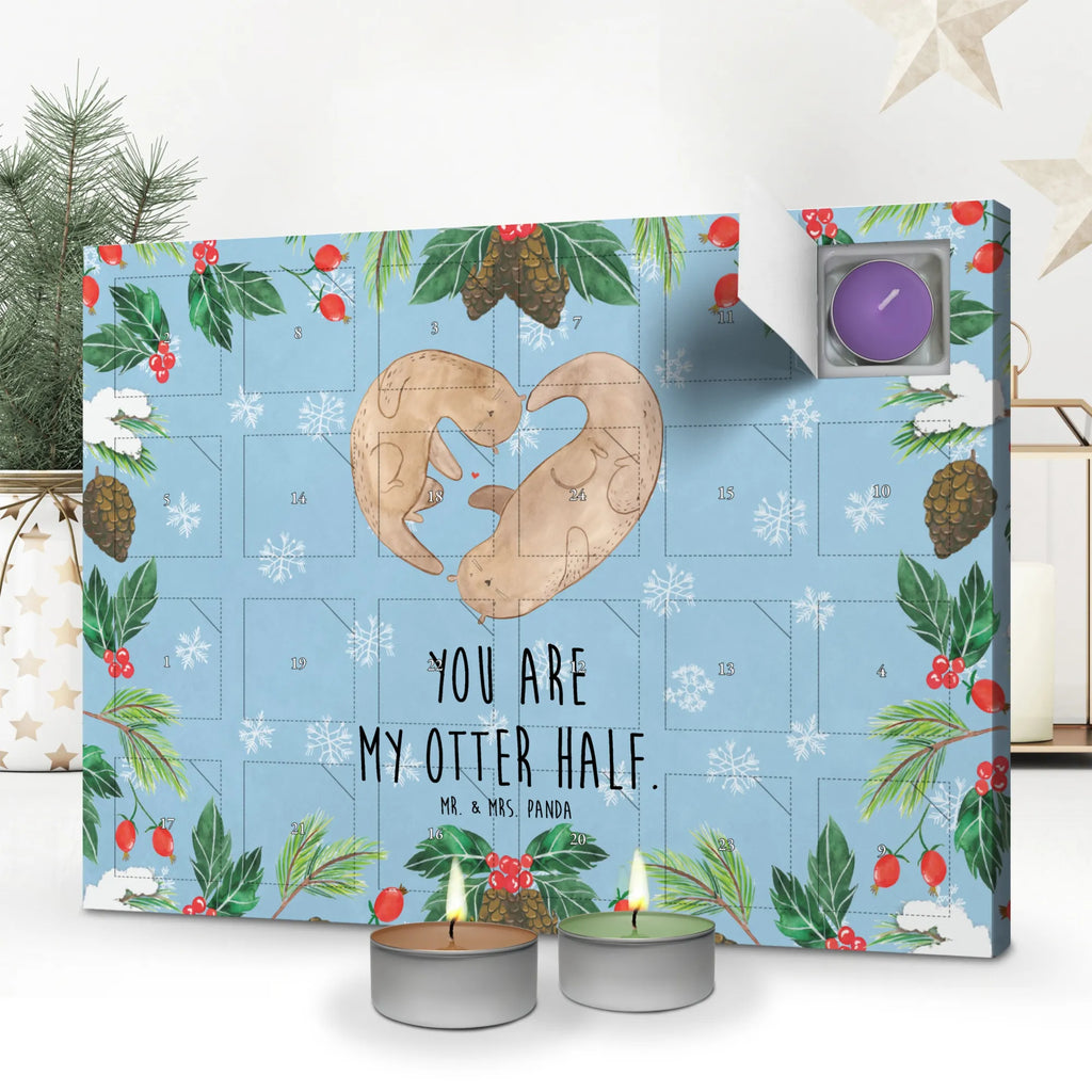 Duftkerzen Adventskalender Otter Herz Adventskalender, Kerzen Adventskalender, Duftkerzen Adventskalender, Otter, Fischotter, Seeotter, Liebe, Herz, Liebesbeweis, Liebesgeschenk, Bessere Hälfte, Love you, Jahrestag, Hochzeitstag, Verlobung, gemeinsames Leben