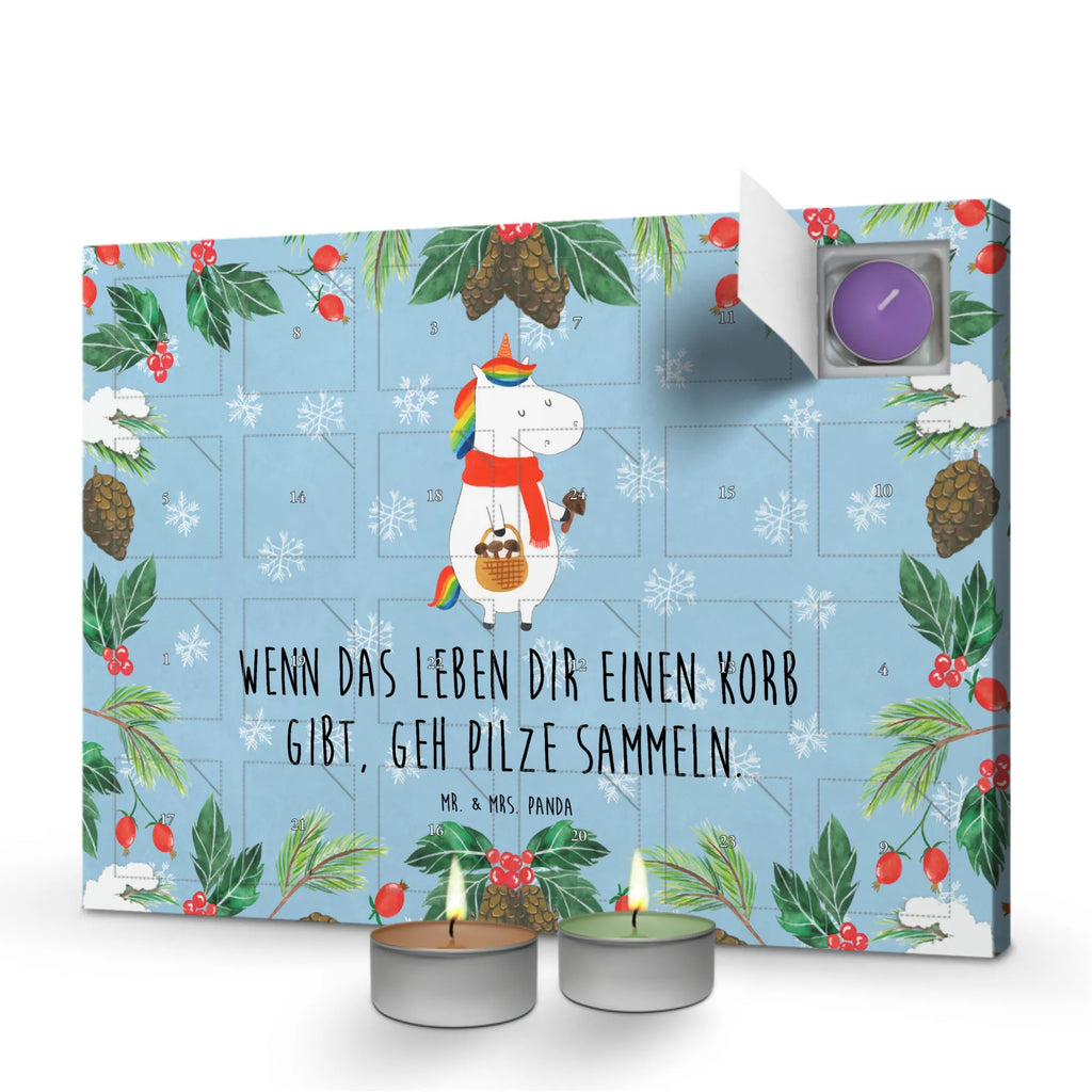 Duftkerzen Adventskalender Einhorn Pilz Adventskalender, Kerzen Adventskalender, Duftkerzen Adventskalender, Einhorn, Einhörner, Einhorn Deko, Unicorn, Pilze, Pilzsammler, Motivation, Spruch, Liebeskummer