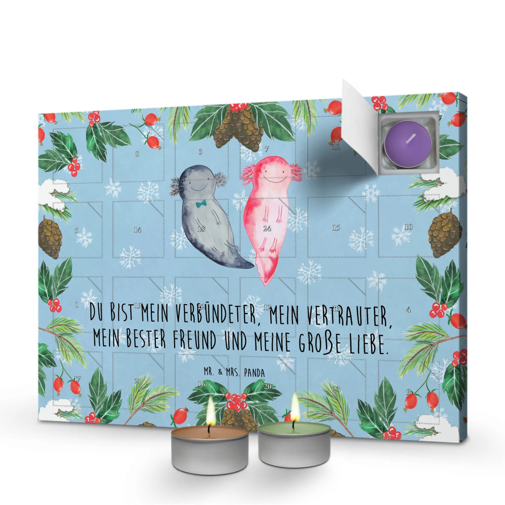 Duftkerzen Adventskalender Axolotl Freundin Adventskalender, Kerzen Adventskalender, Duftkerzen Adventskalender, Axolotl, Molch, Axolot, Schwanzlurch, Lurch, Lurche, Liebe, große Liebe, Liebesbeweis, Freund, Verlobter, Ehemann, Jahrestag, Valentinstag