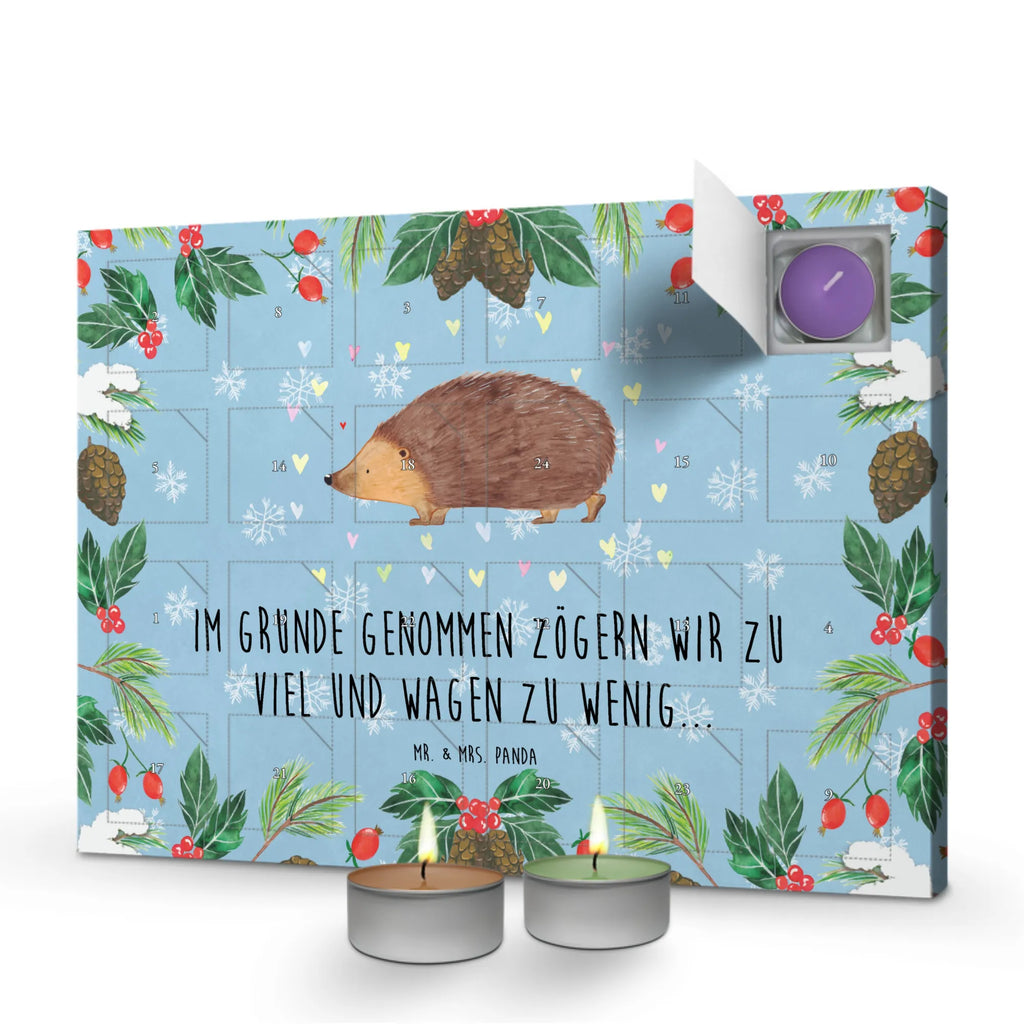 Duftkerzen Adventskalender Igel Herzen Adventskalender, Kerzen Adventskalender, Duftkerzen Adventskalender, Tiermotive, Gute Laune, lustige Sprüche, Tiere, Liebe, Herz, Herzen, Igel, Vertrauen, Kuss, Leben