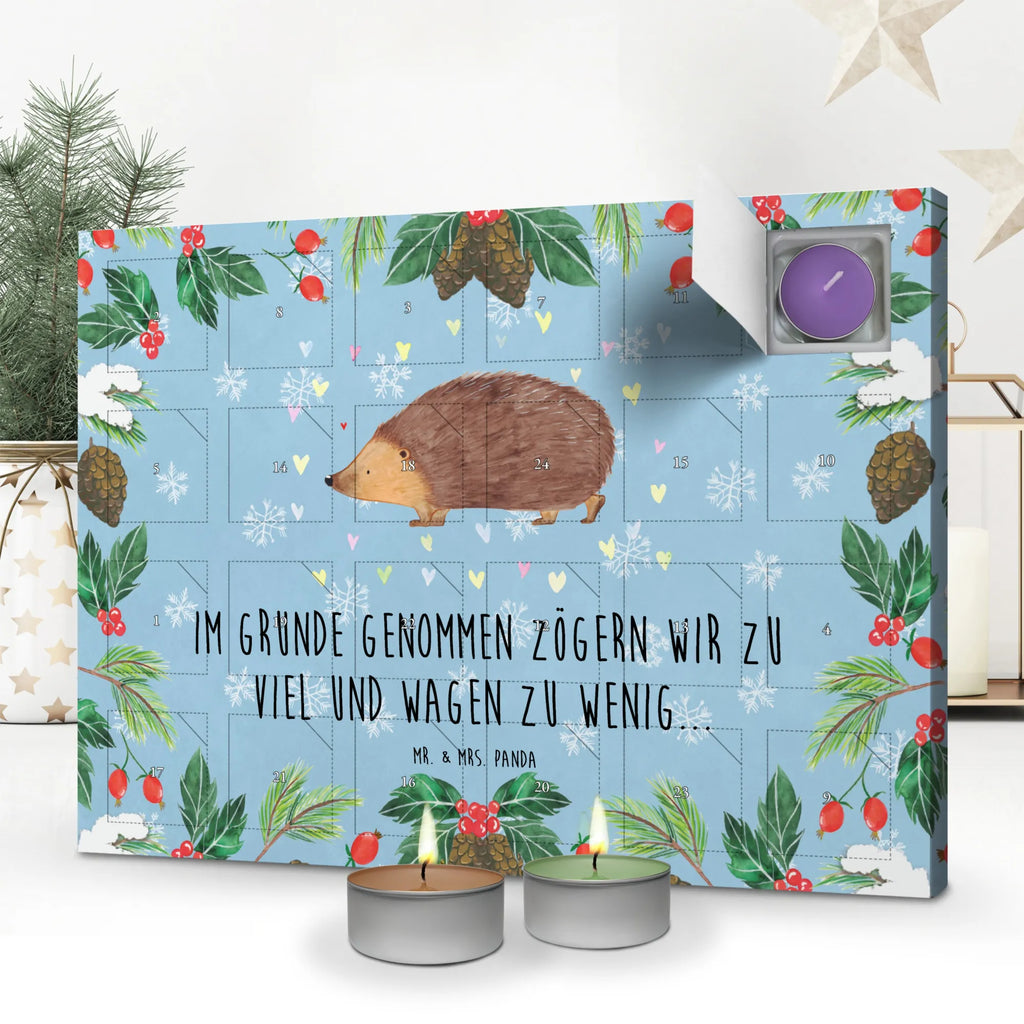 Duftkerzen Adventskalender Igel Herzen Adventskalender, Kerzen Adventskalender, Duftkerzen Adventskalender, Tiermotive, Gute Laune, lustige Sprüche, Tiere, Liebe, Herz, Herzen, Igel, Vertrauen, Kuss, Leben