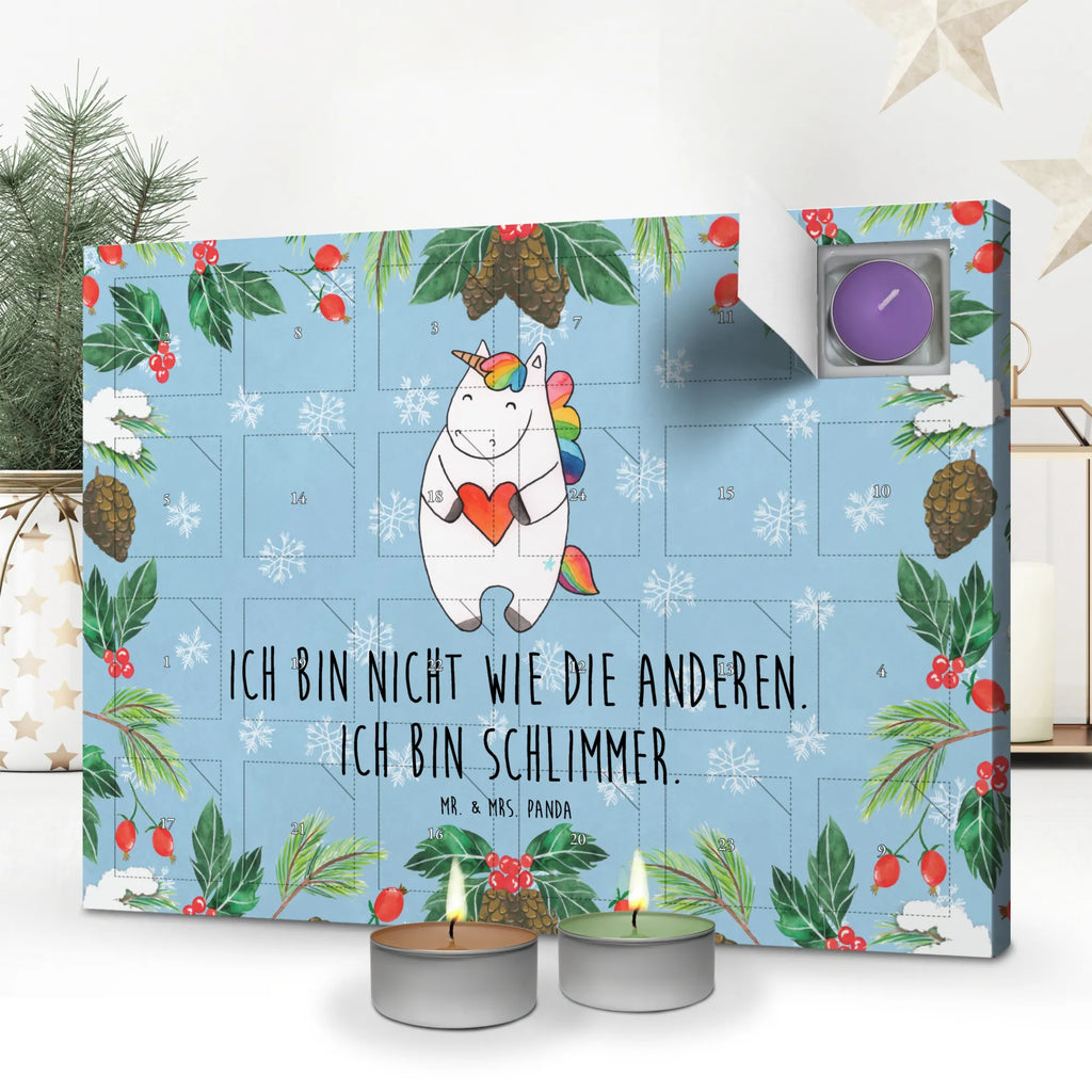 Duftkerzen Adventskalender Einhorn Herz Adventskalender, Kerzen Adventskalender, Duftkerzen Adventskalender, Einhorn, Einhörner, Einhorn Deko, Pegasus, Unicorn, Herz, schlimm, böse, witzig, lustig, Freundin, anders, bunt