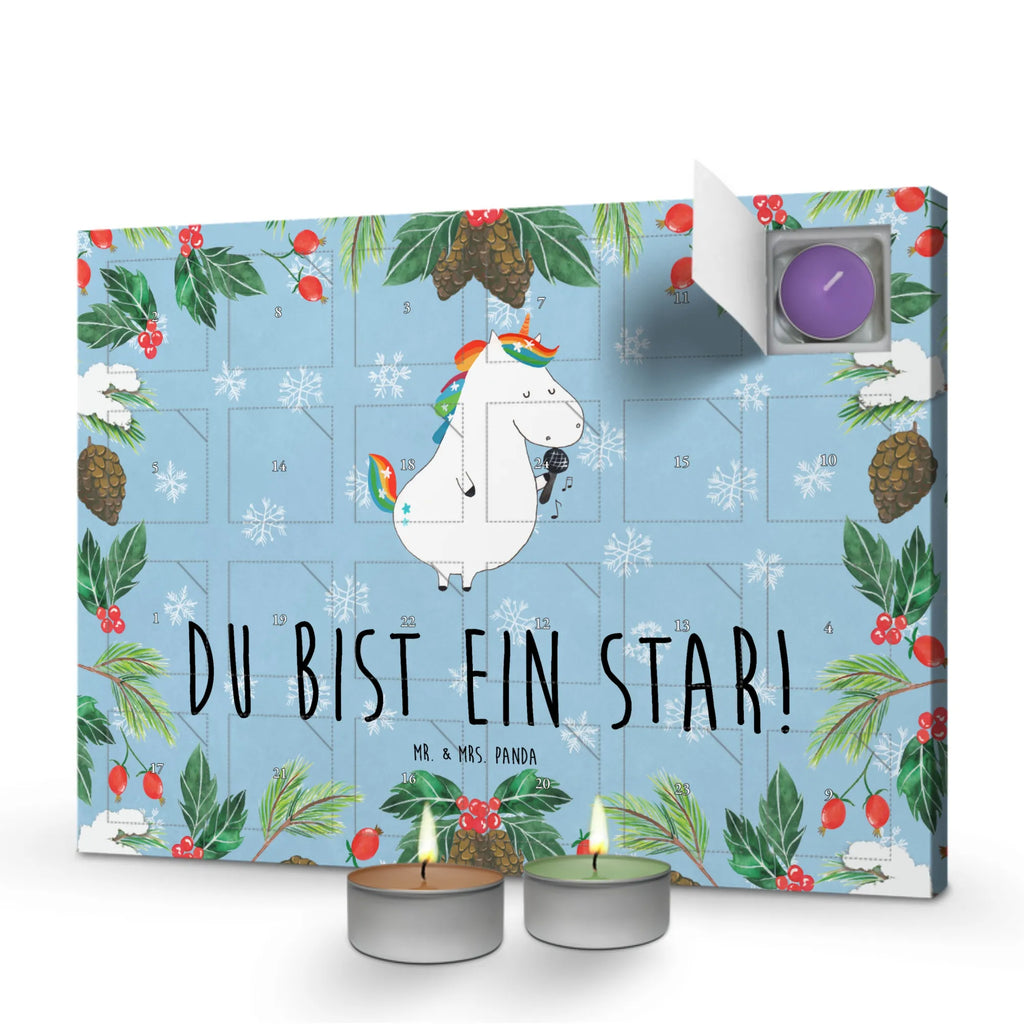 Duftkerzen Adventskalender Einhorn Sänger Adventskalender, Kerzen Adventskalender, Duftkerzen Adventskalender, Einhorn, Einhörner, Einhorn Deko, Pegasus, Unicorn, Glitzer, Konfetti, Party, Geburtstag, Feier, Fest, Disco, Sängerin, Sänger, Freundin